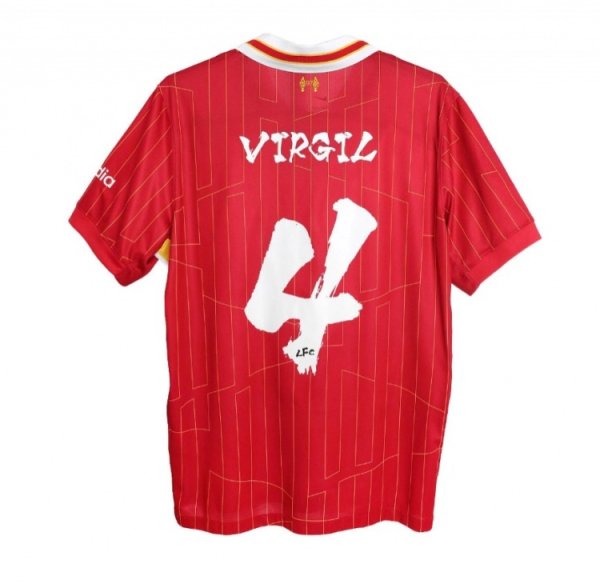 利物浦vs横滨水手将穿迥殊版球衣，球衣名字号码灵感来自书道艺术