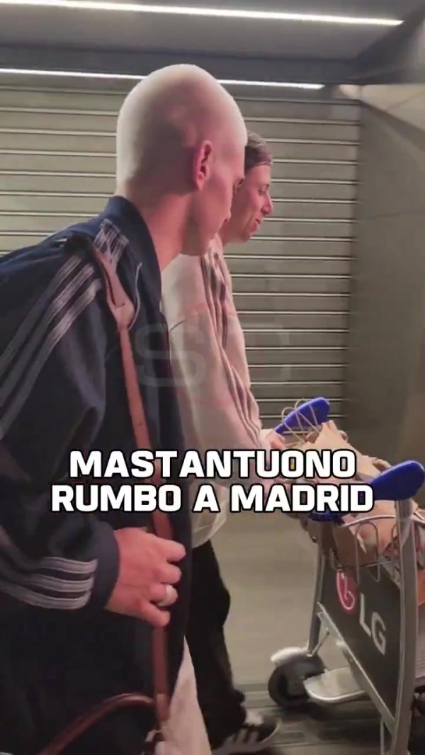 马斯坦托诺启程赶赴马德里，插足皇马季前集训