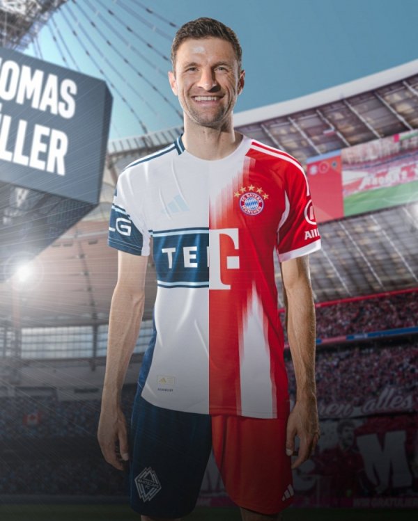 转战好意思职联！拜仁官推告别穆勒：祝你一切奏凯，别传！♥️