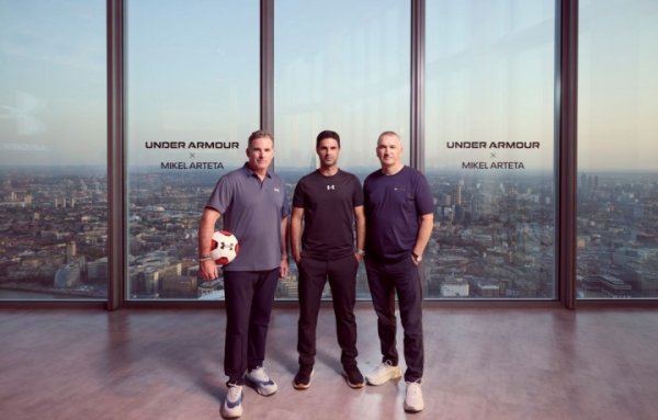 官方：阿尔特塔出任畅通品牌Under Armour的寰宇大使和绩效总监