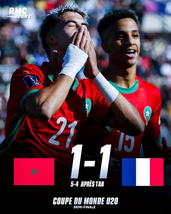创造历史！摩洛哥初度干预世青赛决赛，此前最佳得益第四名