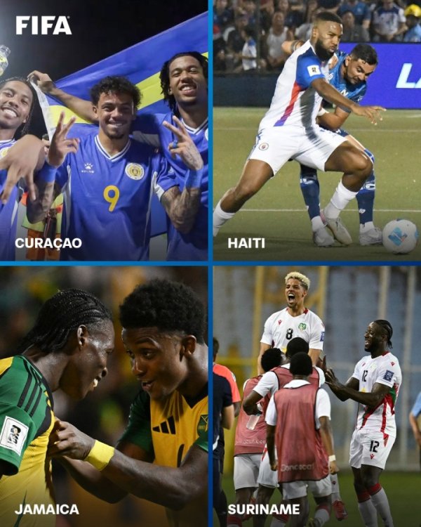 扩军受益者！4支加勒比海球队有望晋级宇宙杯：牙买加+苏里南在列