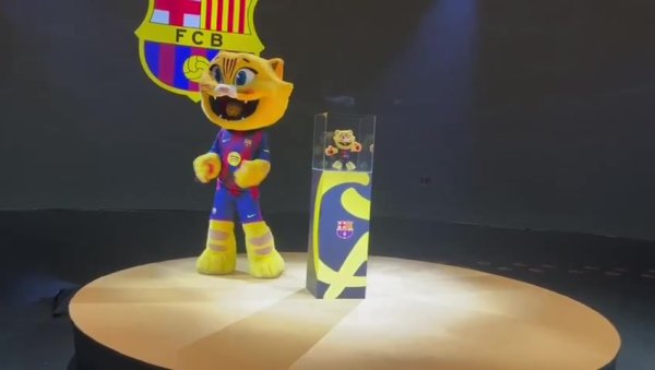 念念买吗？巴萨推出祥瑞物CAT的毛绒玩物，售价34.99欧元